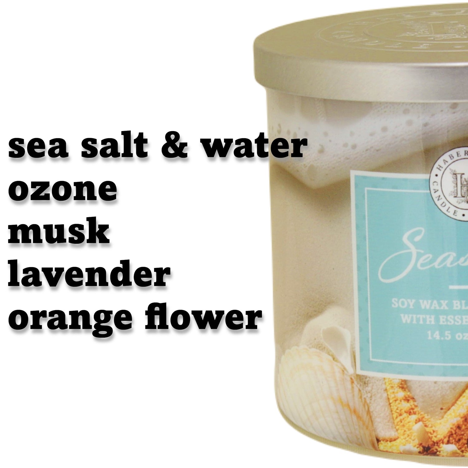 Seascape 3 Wick Scented Candle