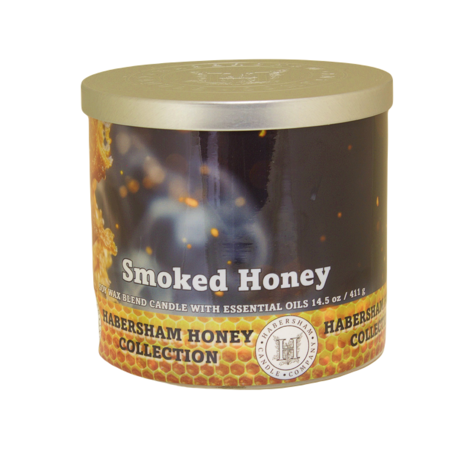 Smoked Honey 3 Wick Scented Candle