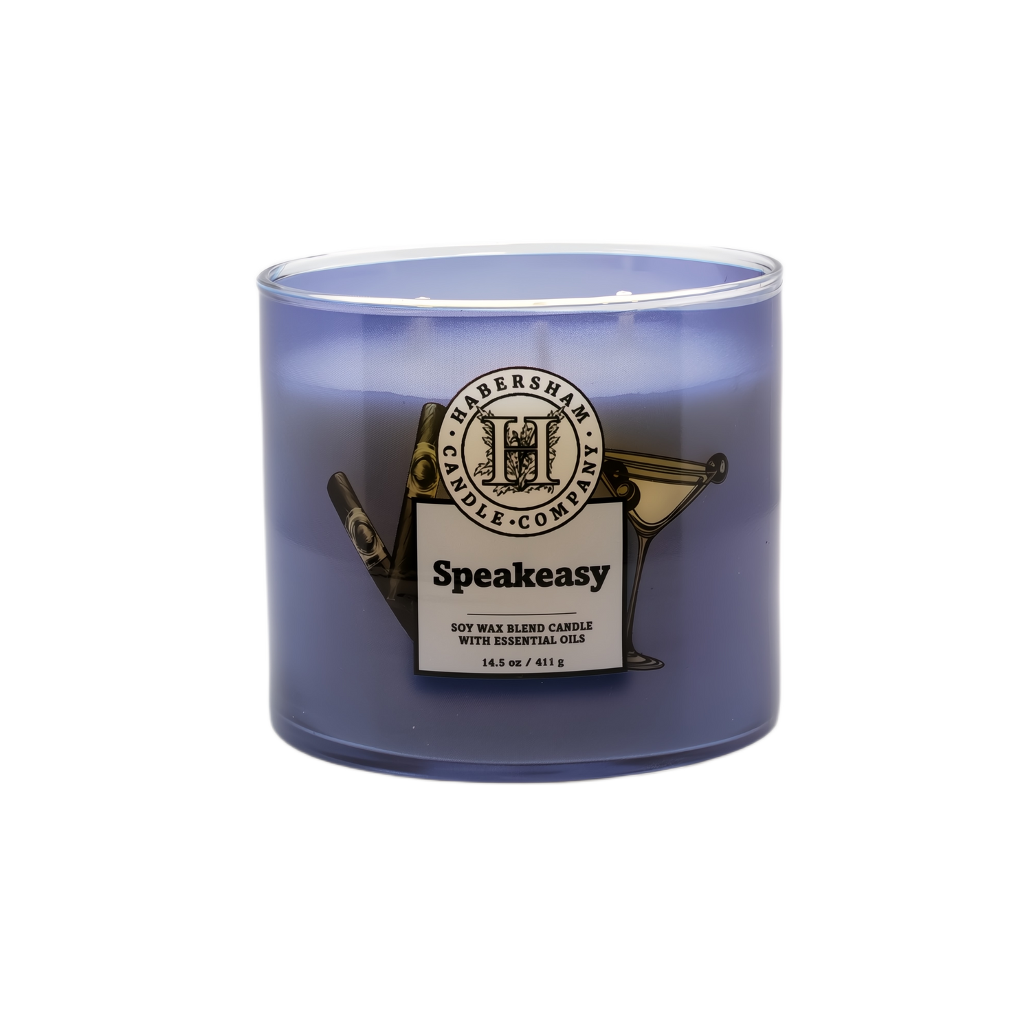 Speakeasy 3 Wick Scented Candle