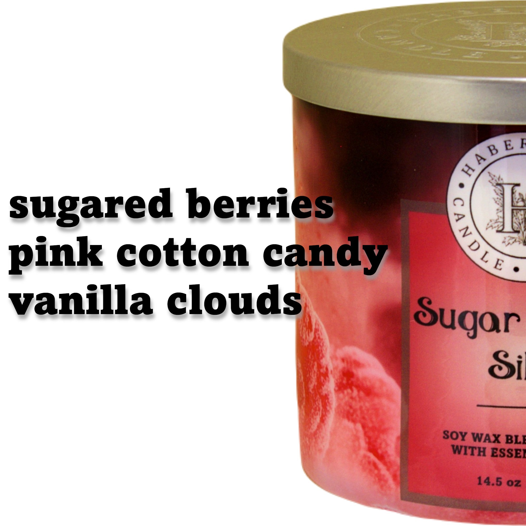 Sugar Berry Silk 3 Wick Scented Candle