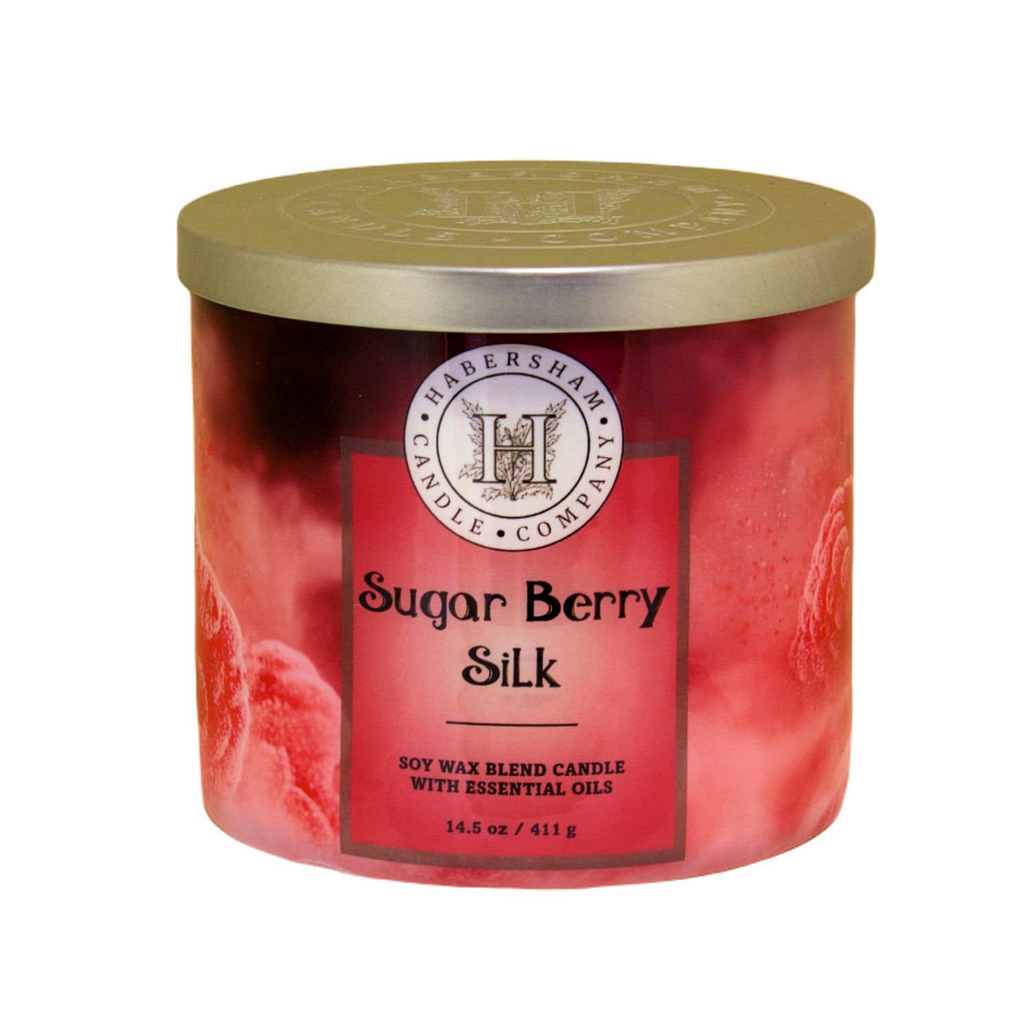 Sugar Berry Silk 3 Wick Scented Candle