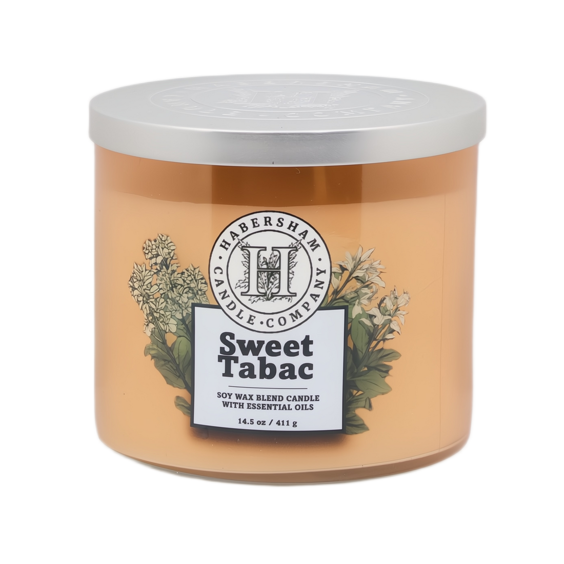 Sweet Tabac 3 Wick Scented Candle