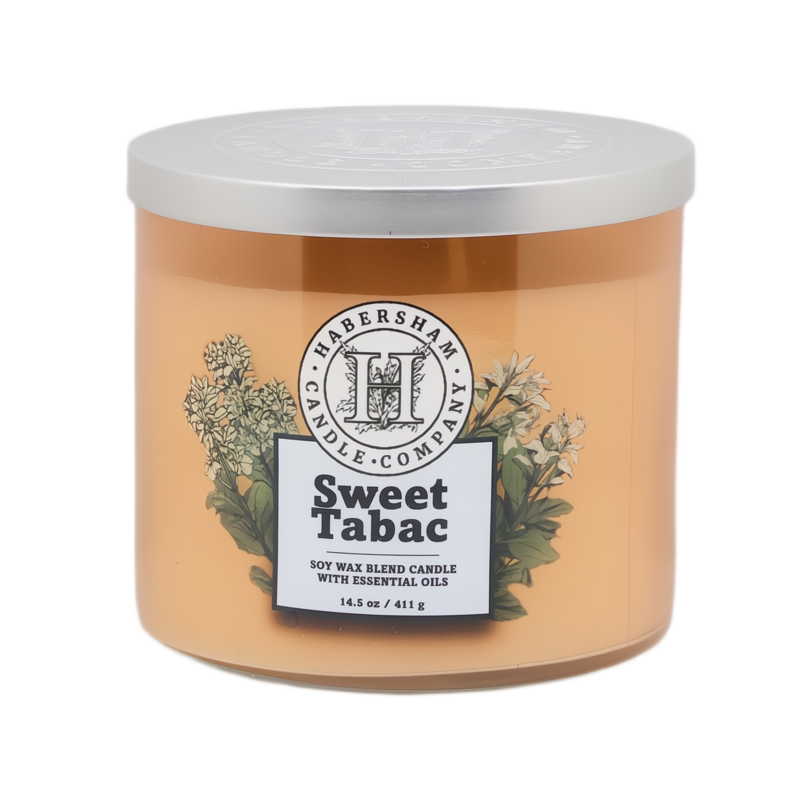 Sweet Tabac 3 Wick Scented Candle