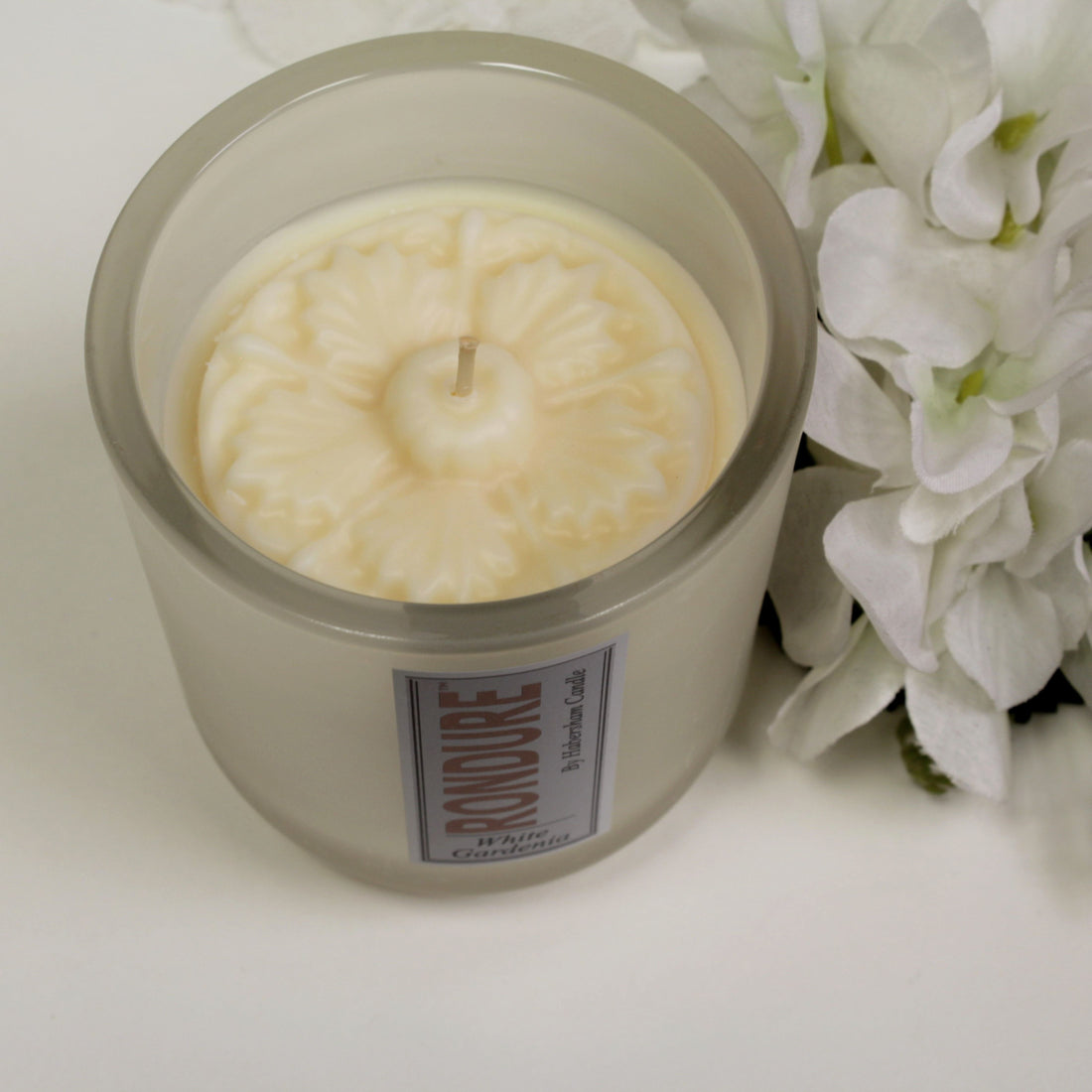 Habersham Rondure Candle -  White Gardenia Scented Candle