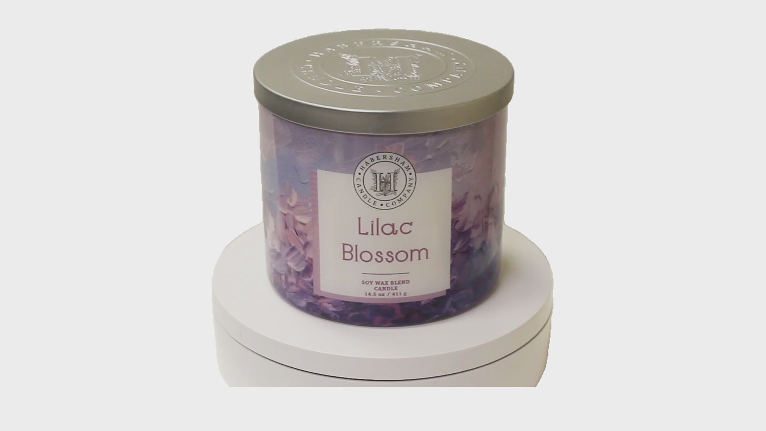 Lilac Blossom 3 Wick Scented Candle