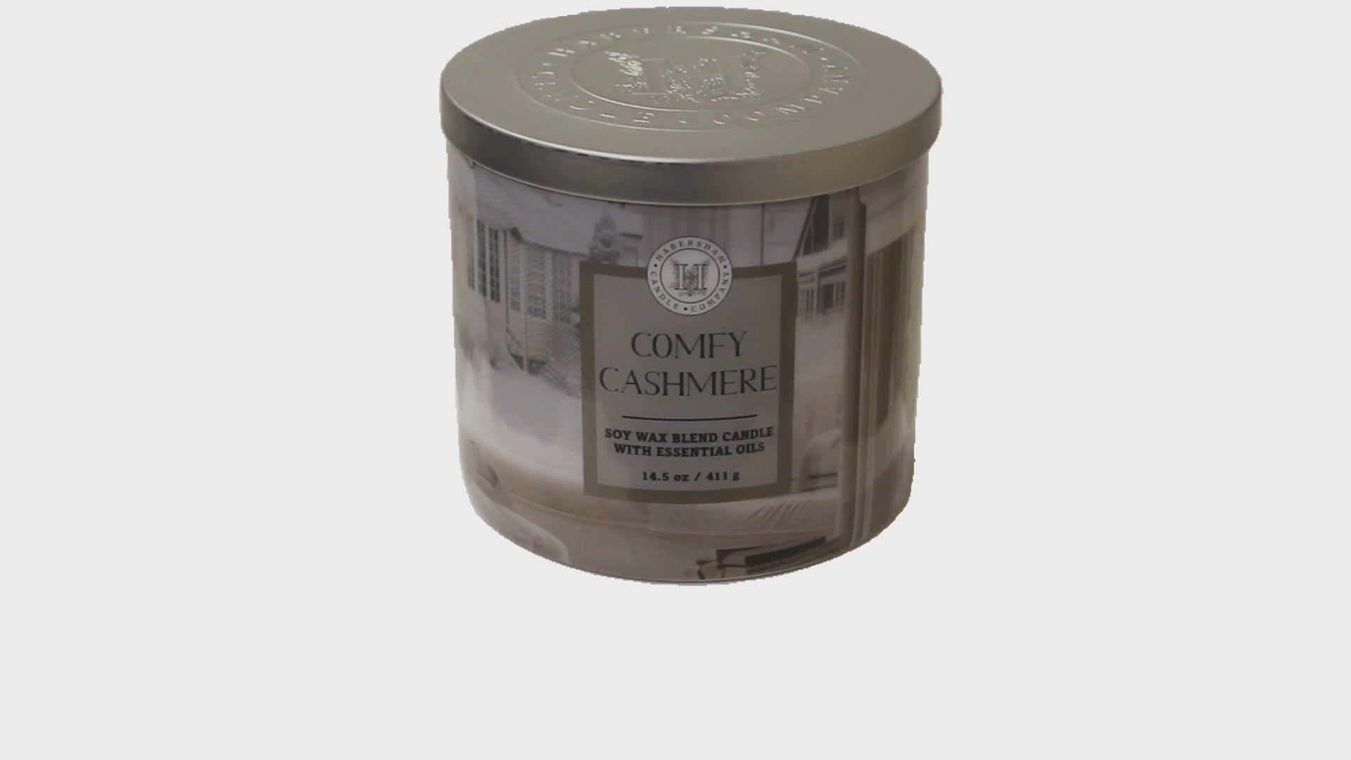 Comfy Cashmere 3 Wick Scented Candle