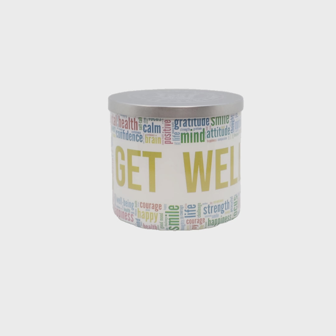 Get Well Soon 3 Wick Scented Candle