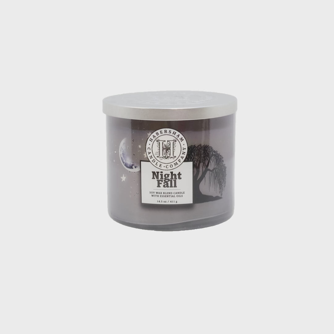 Night Fall 3 Wick Scented Candle