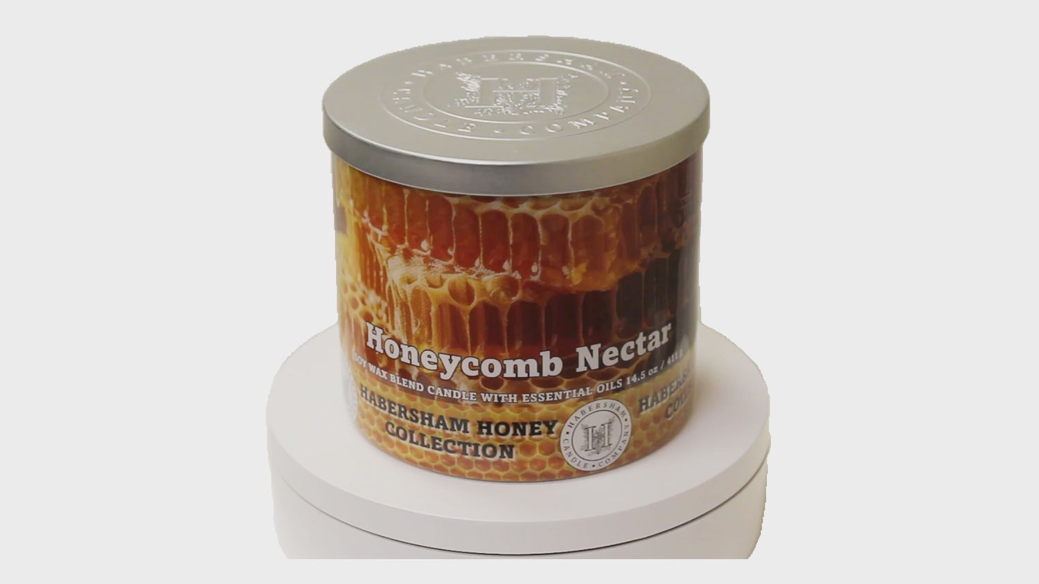 Honeycomb Nectar 3 Wick Scented Candle