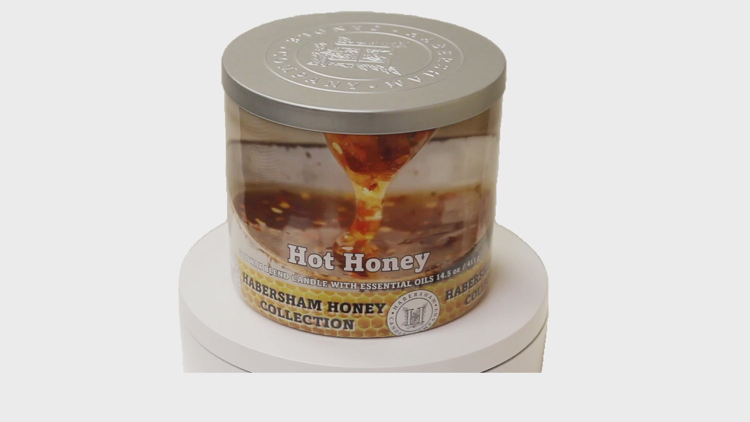 Hot Honey 3 Wick Scented Candle