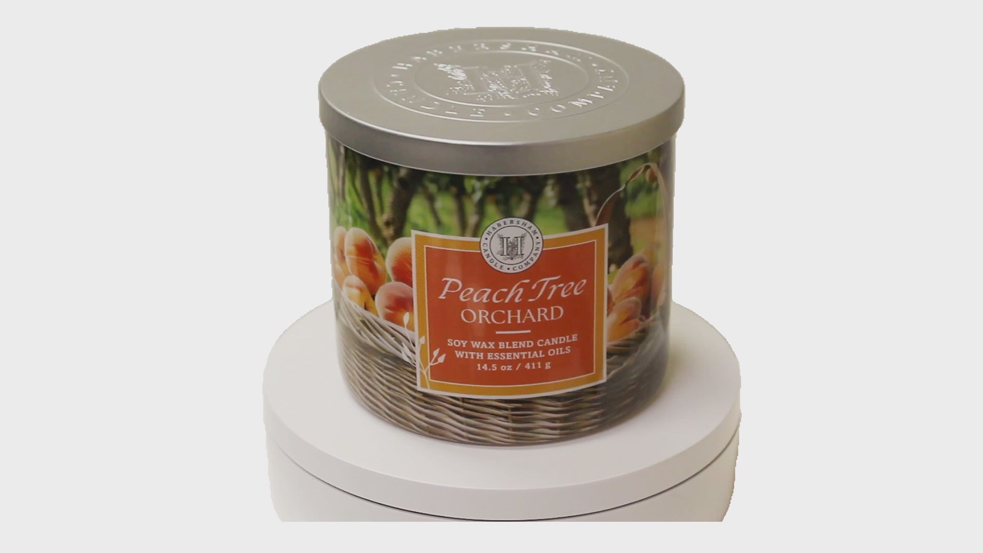 Peach Tree Orchard 3 Wick Scented Candle