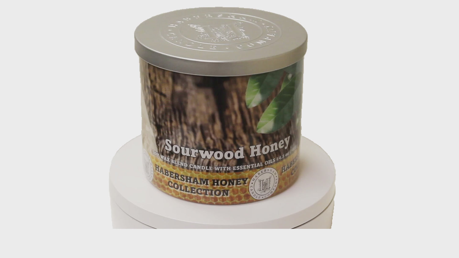 Sourwood Honey 3 Wick Scented Candle