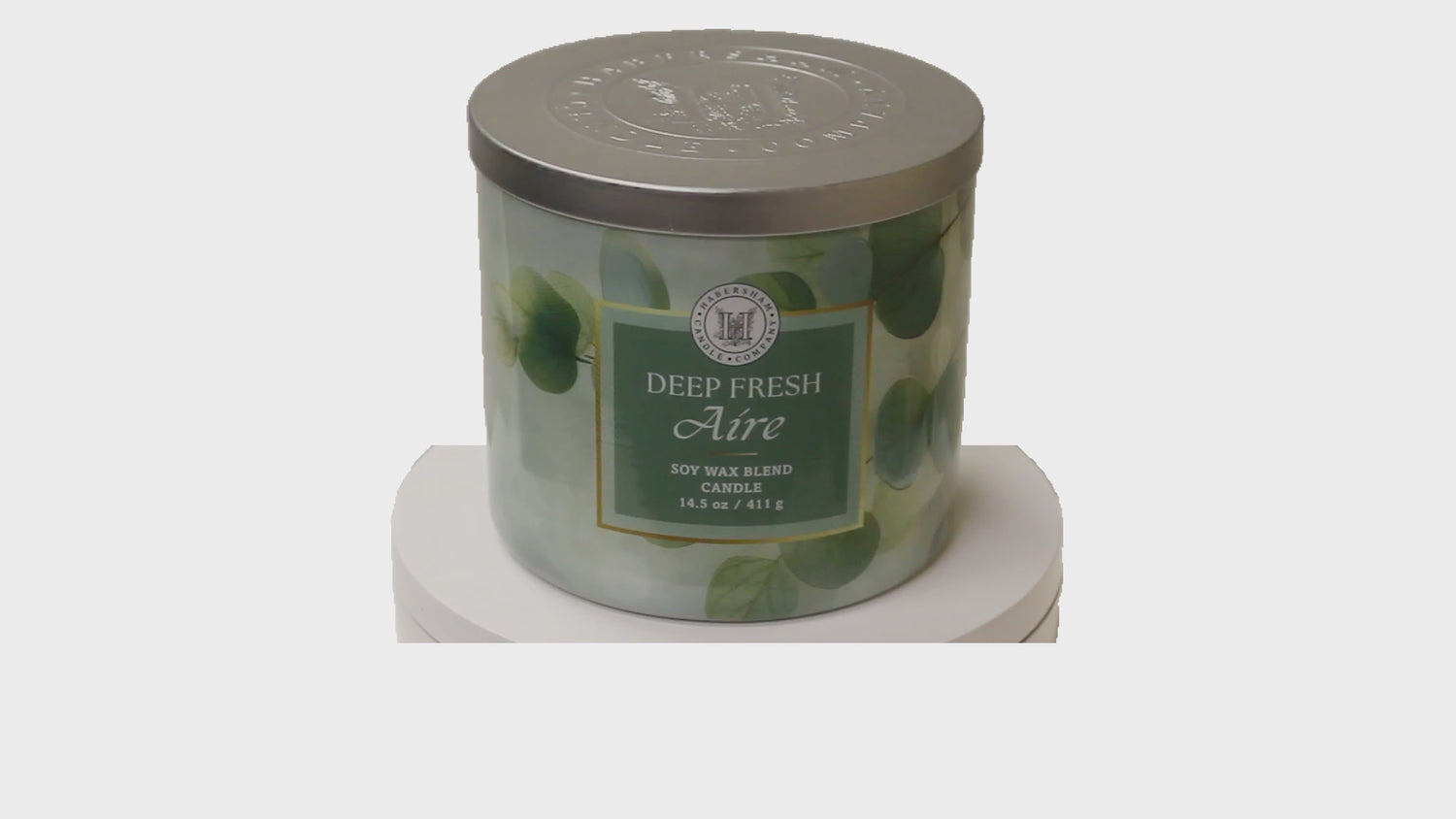 Deep Fresh Aire 3 Wick Scented Candle