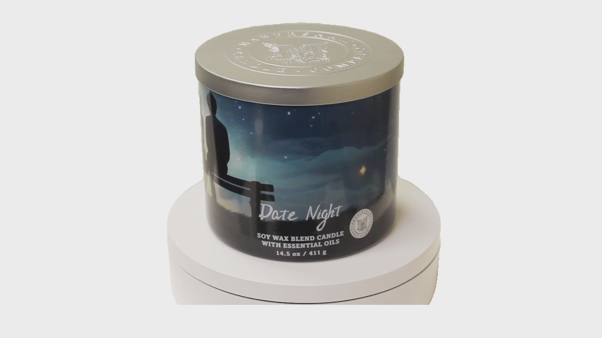 Date Night 3 Wick Scented Candle