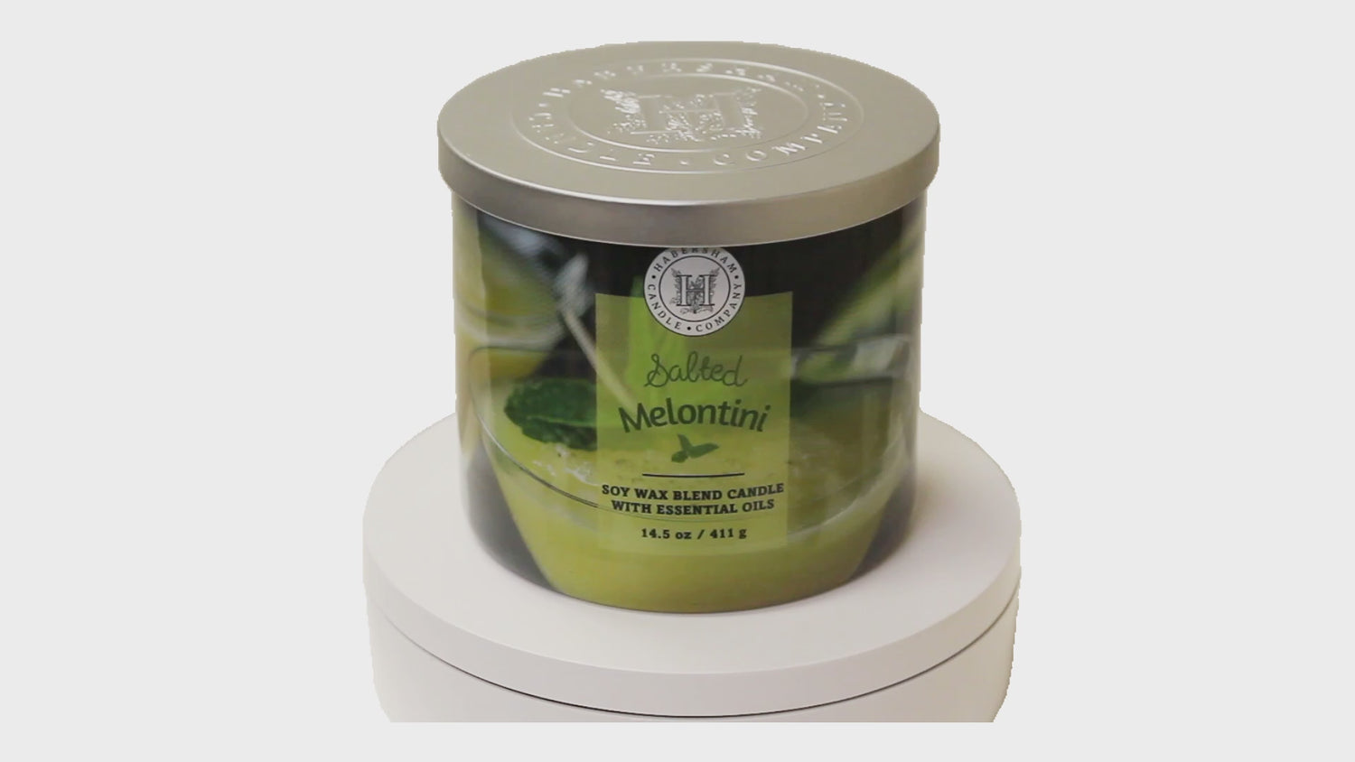 Salted Melontini 3 Wick Scented Candle