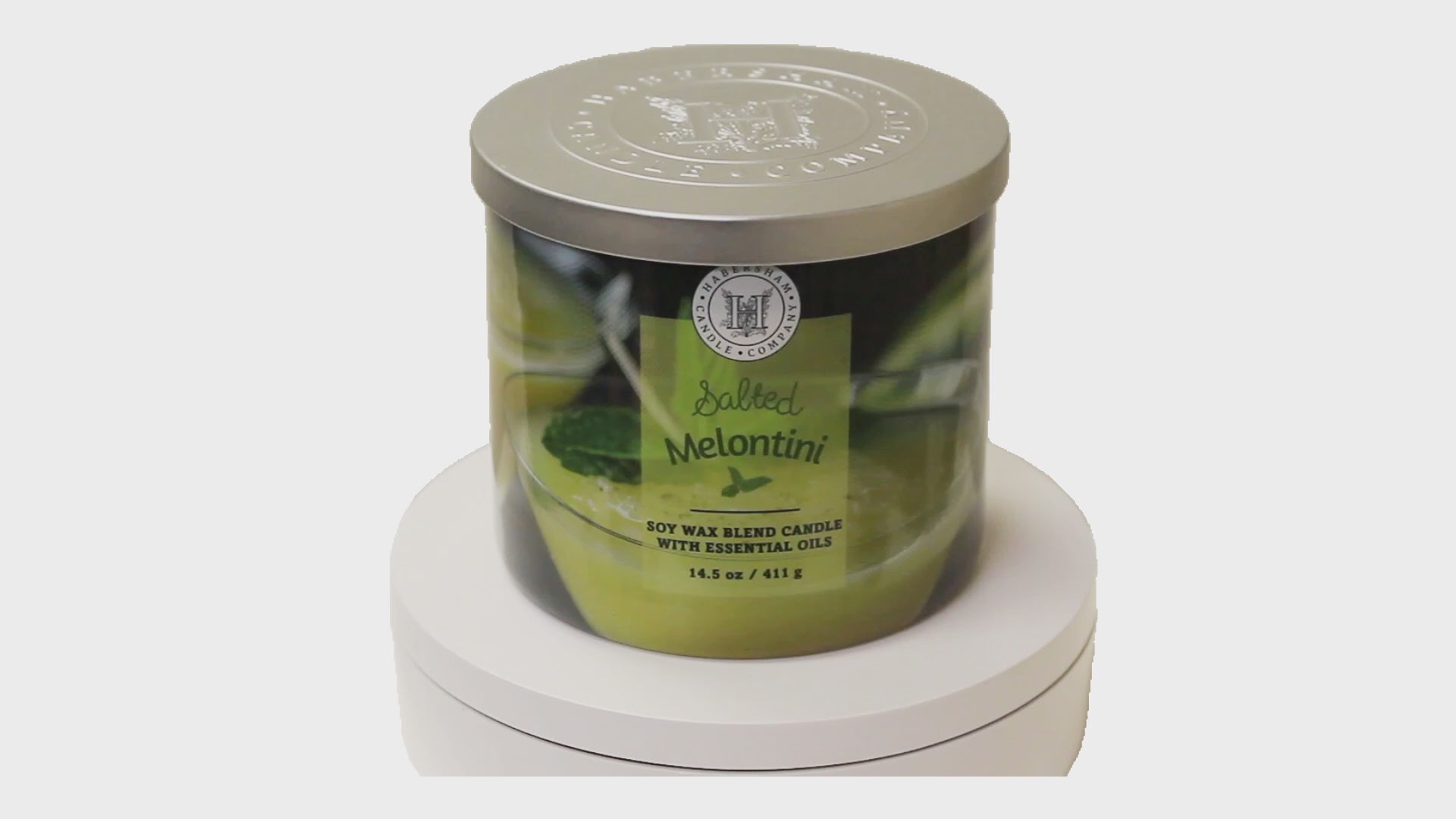 Salted Melontini 3 Wick Scented Candle