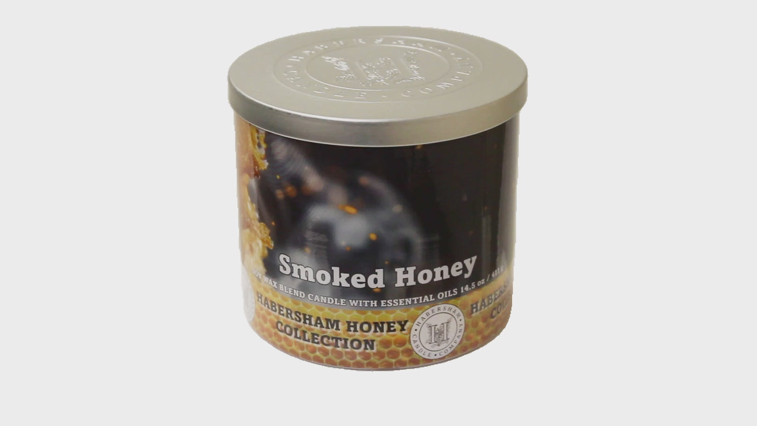 Smoked Honey 3 Wick Scented Candle