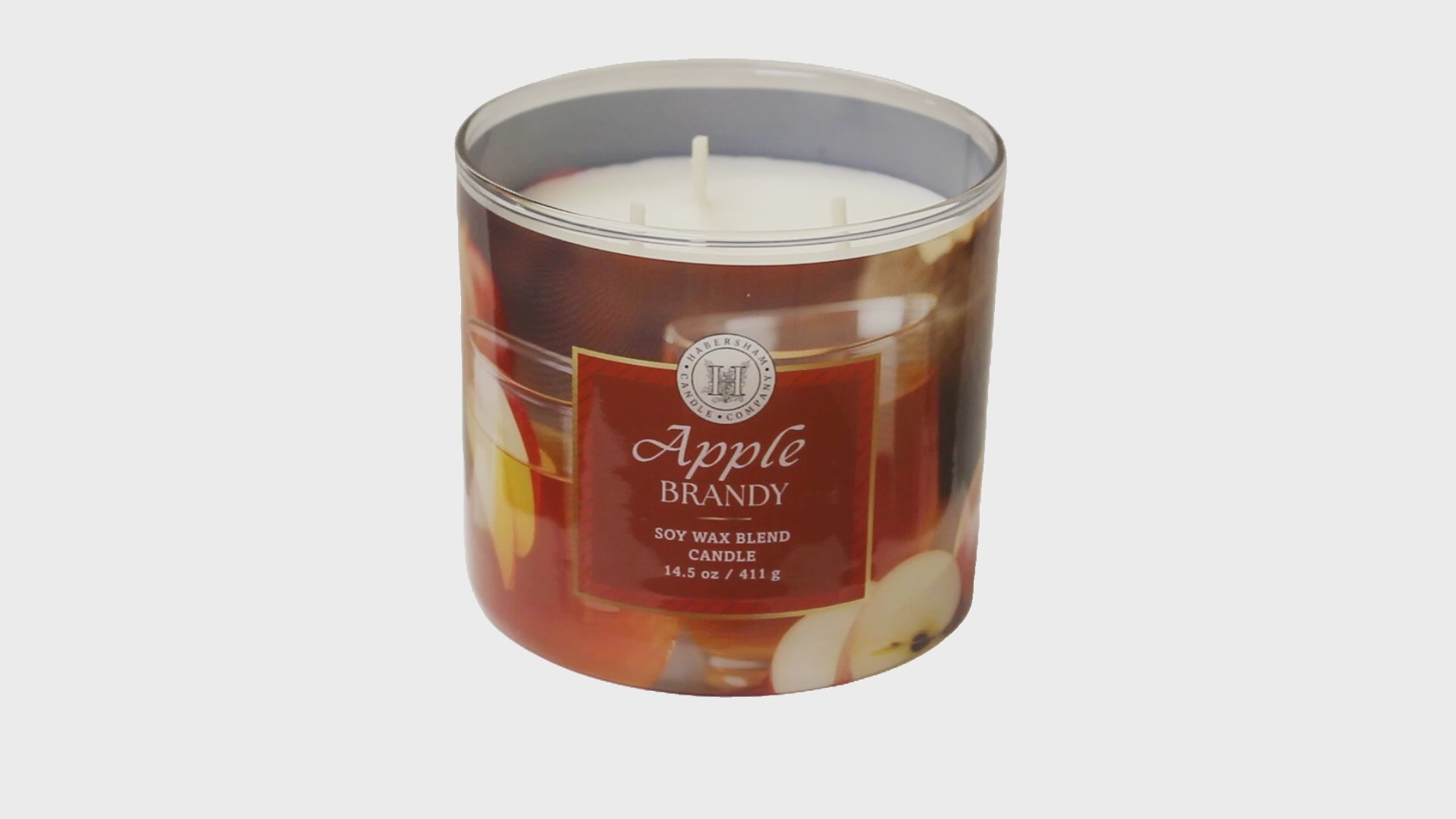 Apple Brandy 3 Wick Scented Candle